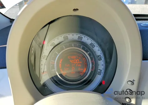 2012 Fiat 500 Lounge from USA, damaged, VIN 3C3CFFCR2CT127112